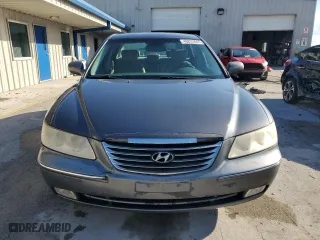 2010 Hyundai Azera GLS with VIN KMHFC4DD5AA484650, listed as a Copart auction lot 46832605 with 206,784 mi miles and Salvage Title. Bid and sale history available at carsss.com. Image 5.