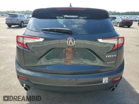 2020 Acura RDX w/Technology Pkg with VIN 5J8TC2H51LL022111, listed as a Copart auction lot 69511534 with 29,557 mi miles and Salvage Title. Bid and sale history available at carsss.com. Image 6.