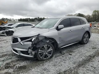 2017 Acura MDX Technology z VIN 5FRYD3H51HB006541, wystawiony jako Copart lot #49956465 z przebiegiem Nie podano mil oraz Szkoda całkowita • Salvage title. Historia ofert i sprzedaży dostępna na DreamBid. Obrazek 1.