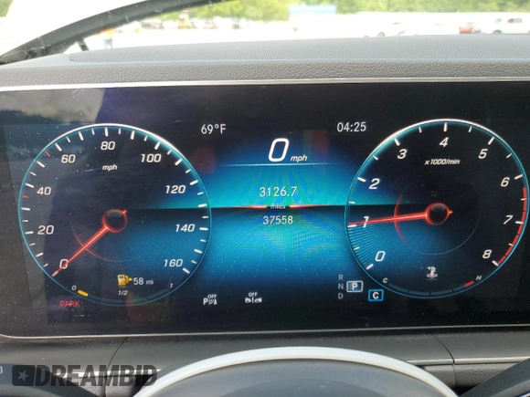 2020 Mercedes-Benz GLE 350 z VIN 4JGFB4KBXLA152839, wystawiony jako Copart lot #59857555 z przebiegiem 37 558 mil mil oraz Szkoda całkowita • Salvage title. Historia ofert i sprzedaży dostępna na DreamBid. Obrazek 9.