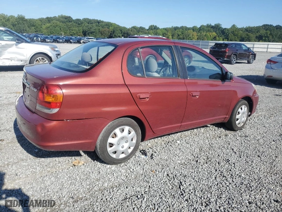 2003 Toyota ECHO with VIN JTDBT123435042725, listed as a Copart auction lot 69374604 with 123,369 mi miles and Salvage Title. Bid and sale history available at carsss.com. Image 3.
