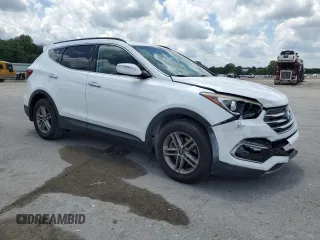 2018 Hyundai Santa Fe 2.4L with VIN 5NMZU3LB5JH060254, listed as a Copart auction lot 61834965 with 58,790 mi miles and Salvage title. Bid and sale history available at DreamBid. Image 4.