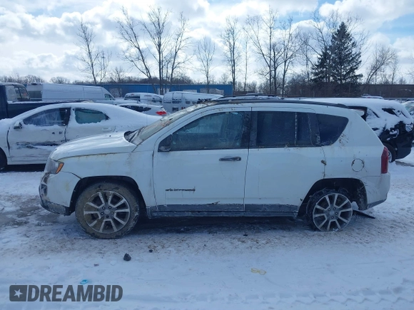 2017 Jeep Compass Sport with VIN 1C4NJCBA9HD185955, listed as a IAAI auction lot 41609372 with 175,867 mi miles and . Bid and sale history available at DreamBid. Image 14.