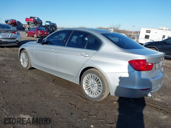 2014 BMW 3 Series 335i xDrive with VIN WBA3B9G55ENR90731, listed as a IAAI auction lot 41807046 with 45,752 mi miles and . Bid and sale history available at carsss.com. Image 3.