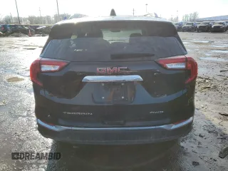 2023 GMC Terrain SLT with VIN 3GKALVEG8PL201189, listed as a Copart auction lot 44583515 with 28,830 mi miles and Salvage Title. Bid and sale history available at carsss.com. Image 6.