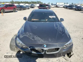 2019 BMW 4 Series 430i with VIN WBA4J1C58KBM14255, listed as a Copart auction lot 50053555 with 58,711 mi miles and Salvage Title. Bid and sale history available at carsss.com. Image 5.
