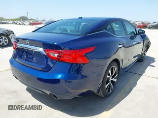 2017 Nissan Maxima S with VIN 1N4AA6AP7HC455539, listed as a IAAI auction lot 41826671 with 30,890 mi miles and . Bid and sale history available at DreamBid. Image 4.