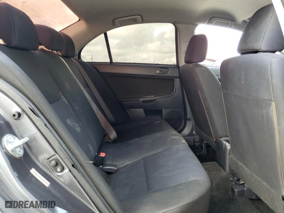 2008 Mitsubishi Lancer DE with VIN JA3AU16U68U035329, listed as a Copart auction lot 43529785 with 204,495 mi miles and Salvage Title. Bid and sale history available at carsss.com. Image 10.