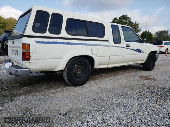 1993 Toyota Pickup DLX z VIN JT4RN93P7P5074129, wystawiony jako Copart lot #72893054 z przebiegiem 235 053 mil mil oraz Szkoda całkowita • Salvage title. Historia ofert i sprzedaży dostępna na DreamBid. Obrazek 3.