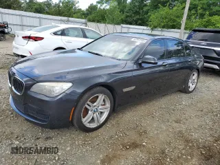 2013 BMW 7 Series 750Li xDrive with VIN WBAYF8C55DD140581, listed as a Copart auction lot 62969305 with 119,087 mi miles and Clean title. Bid and sale history available at DreamBid. Image 1.