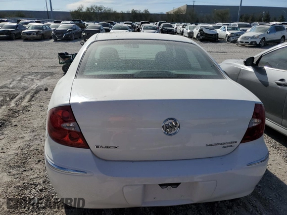 2009 Buick LaCrosse CXL with VIN 2G4WD582591106037, listed as a Copart auction lot 49492555 with 87,876 mi miles and Salvage Title. Bid and sale history available at carsss.com. Image 6.