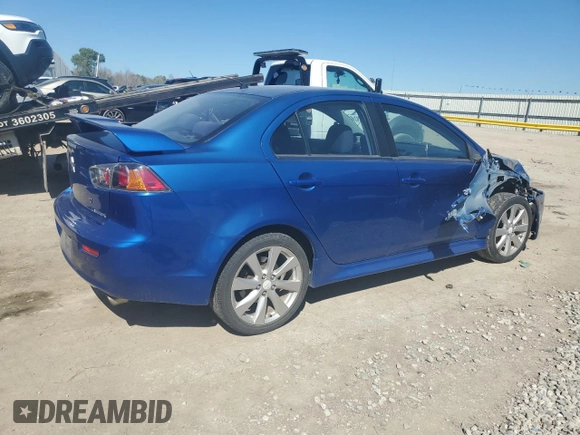 2012 Mitsubishi Lancer GT with VIN JA32U8FW7CU014108, listed as a Copart auction lot 73149454 with 195,664 mi miles and Salvage Title. Bid and sale history available at DreamBid. Image 3.