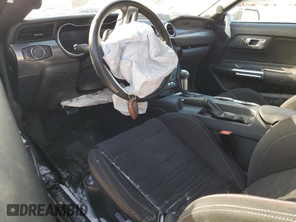 2022 Ford Mustang Mach 1 with VIN 1FA6P8R00N5555053, listed as a Copart auction lot 45270985 with Not provided miles and Salvage title. Bid and sale history available at DreamBid. Image 8.