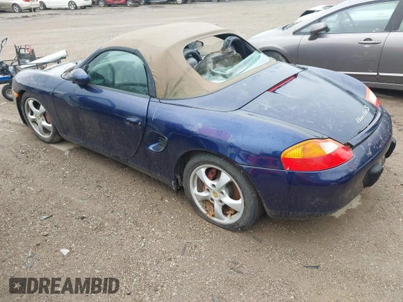 2002 Porsche Boxster with VIN WP0CA29822U622397, listed as a IAAI auction lot 42368183 with 189,696 mi miles and . Bid and sale history available at DreamBid. Image 3.