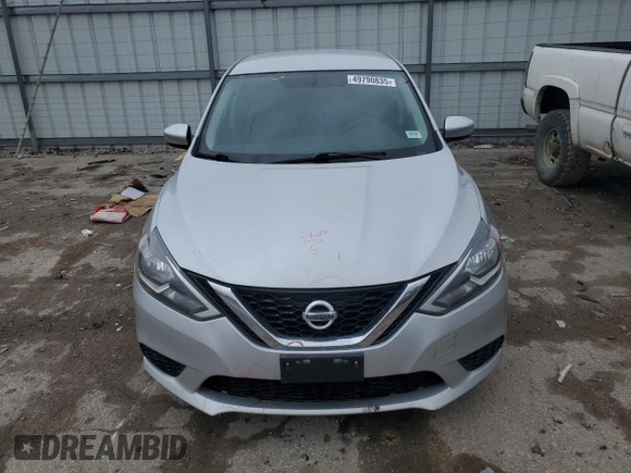 2017 Nissan Sentra S with VIN 3N1AB7AP7HY274559, listed as a Copart auction lot 49790835 with 127,446 mi miles and Salvage Title. Bid and sale history available at DreamBid. Image 5.