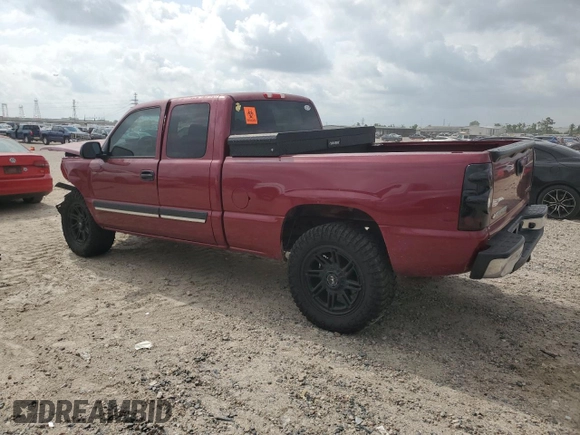 2004 Chevrolet Silverado 1500 LS with VIN 2GCEC19V141177507, listed as a Copart auction lot 55254955 with Not Provided miles and Salvage Title. Bid and sale history available at DreamBid. Image 2.
