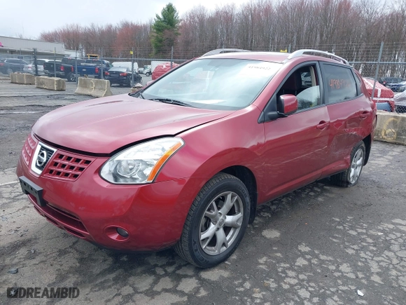 2009 Nissan Rogue SL with VIN JN8AS58V69W172172, listed as a IAAI auction lot 41984922 with 128,991 mi miles. Bid and sale history available at carsss.com. Image 18.