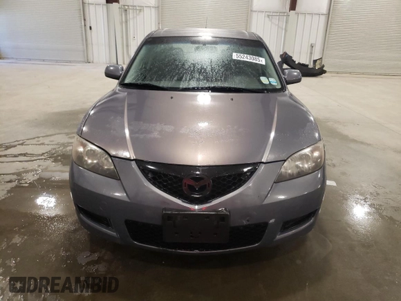 2008 Mazda 3 Sport with VIN JM1BK12F981866604, listed as a Copart auction lot 55243085 with 204,494 mi miles and Salvage Title. Bid and sale history available at DreamBid. Image 5.