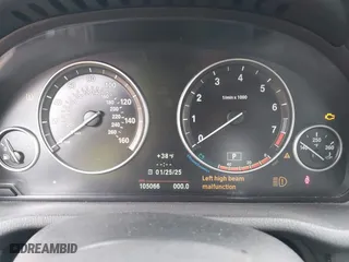 2013 BMW X3 xDrive28i with VIN 5UXWX9C54D0D02299, listed as a IAAI auction lot 41731353 with 105,066 mi miles. Bid and sale history available at carsss.com. Image 7.