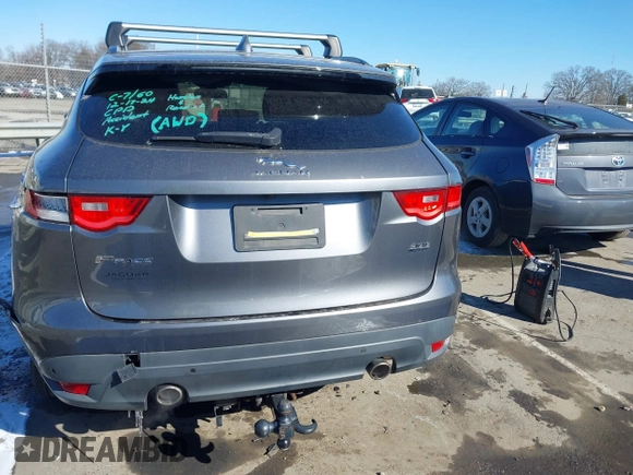 2018 Jaguar F-Pace 30t Premium with VIN SADCJ2GX4JA290073, listed as a IAAI auction lot 41399044 with 106,624 mi miles and . Bid and sale history available at DreamBid. Image 16.