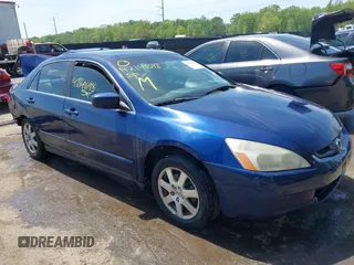 2005 Honda Accord EX-L z VIN 1HGCM665X5A025031, wystawiony jako IAAI lot #42149698 z przebiegiem 216 917 mil mil oraz . Historia ofert i sprzedaży dostępna na DreamBid. Obrazek 1.