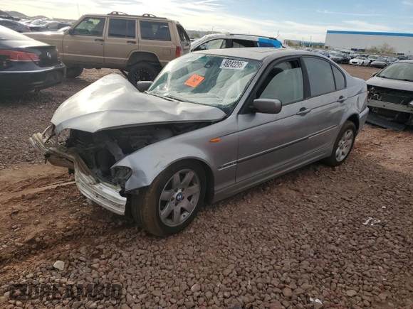 2003 BMW 3 Series 325i with VIN WBAEV33493KR24935, listed as a Copart auction lot 49242295 with Not Provided miles and Salvage Title. Bid and sale history available at carsss.com. Image 1.
