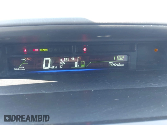 2016 Toyota Prius Two with VIN JTDZN3EU1GJ051310, listed as a IAAI auction lot 41119676 with 82,646 mi miles and . Bid and sale history available at DreamBid. Image 7.