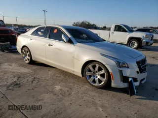 2014 Cadillac CTS Performance RWD with VIN 1G6AS5S35E0127761, listed as a Copart auction lot 83462174 with 103,344 mi miles and Salvage Title. Bid and sale history available at DreamBid. Image 4.