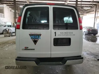 2017 Chevrolet Express Passenger LT z VIN 1GAZGPFG0H1208331, wystawiony jako Copart lot #58504295 z przebiegiem 46 813 mil mil oraz Szkoda całkowita • Salvage title. Historia ofert i sprzedaży dostępna na DreamBid. Obrazek 6.