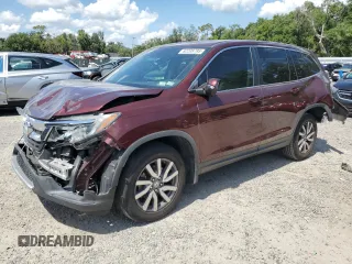 2019 Honda Pilot EX-L with VIN 5FNYF5H5XKB044896, listed as a Copart auction lot 62208795 with 94,051 mi miles and Non repairable. Bid and sale history available at DreamBid. Image 1.