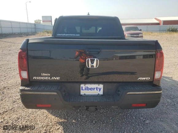 2018 Honda Ridgeline Black Edition with VIN 5FPYK3F89JB004537, listed as a Copart auction lot 75519004 with 74,595 mi miles and Salvage Title. Bid and sale history available at carsss.com. Image 6.