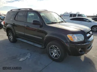2006 Toyota Sequoia Limited with VIN 5TDZT38A36S278667, listed as a Copart auction lot 41506804 with 224,312 mi miles and Salvage Title. Bid and sale history available at carsss.com. Image 4.