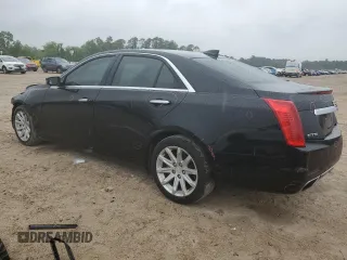 2015 Cadillac CTS with VIN 1G6AP5SXXF0118124, listed as a Copart auction lot 53747665 with 117,800 mi miles and Salvage Title. Bid and sale history available at DreamBid. Image 2.