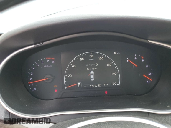 2014 Kia Cadenza Premium with VIN KNALN4D75E5139772, listed as a Copart auction lot 70265124 with 57,907 mi miles and Salvage Title. Bid and sale history available at carsss.com. Image 9.