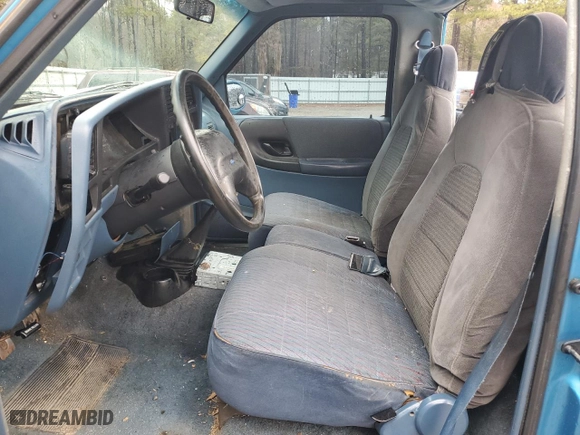 1993 Ford Ranger Splash with VIN 1FTCR10A8PPB07154, listed as a Copart auction lot 44453725 with 29,419 mi miles and Salvage Title. Bid and sale history available at carsss.com. Image 7.