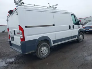 2018 Ram ProMaster Cargo with VIN 3C6TRVAG8JE136842, listed as a IAAI auction lot 41911718 with 125,801 mi miles and . Bid and sale history available at DreamBid. Image 4.