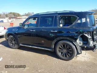 2019 Nissan Armada Platinum with VIN JN8AY2NF9K9351191, listed as a IAAI auction lot 41440180 with 62,721 mi miles and . Bid and sale history available at DreamBid. Image 14.