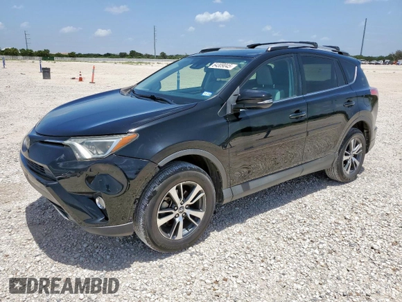 2018 Toyota RAV4 XLE with VIN 2T3WFREV7JW429716, listed as a Copart auction lot 64309045 with 156,445 mi miles and Salvage title. Bid and sale history available at DreamBid. Image 1.