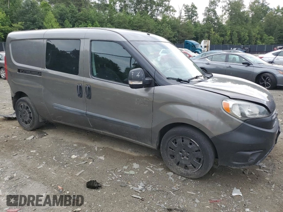 2016 Ram ProMaster City Cargo Tradesman SLT with VIN ZFBERFBT1G6A94408, listed as a Copart auction lot 63798584 with 141,274 mi miles and Salvage Title. Bid and sale history available at DreamBid. Image 4.