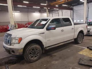 2011 Ford F-150 XLT with VIN 1FTFW1ET5BFB03495, listed as a IAAI auction lot 41525106 with 147,273 mi miles. Bid and sale history available at carsss.com. Image 2.