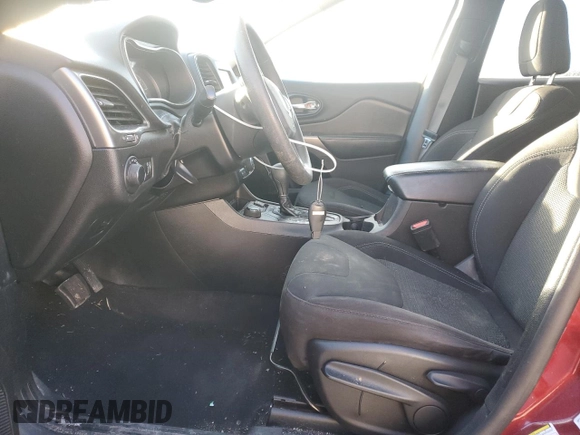 2020 Jeep Cherokee Latitude with VIN 1C4PJMCB3LD651068, listed as a Copart auction lot 87751455 with 72,700 mi miles and Salvage Title. Bid and sale history available at carsss.com. Image 7.