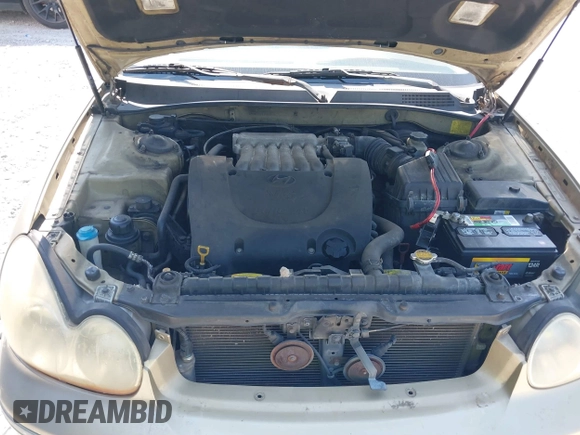 2003 Hyundai Sonata GLS with VIN KMHWF35H03A901839, listed as a IAAI auction lot 40601987 with 171,580 mi miles. Bid and sale history available at carsss.com. Image 10.