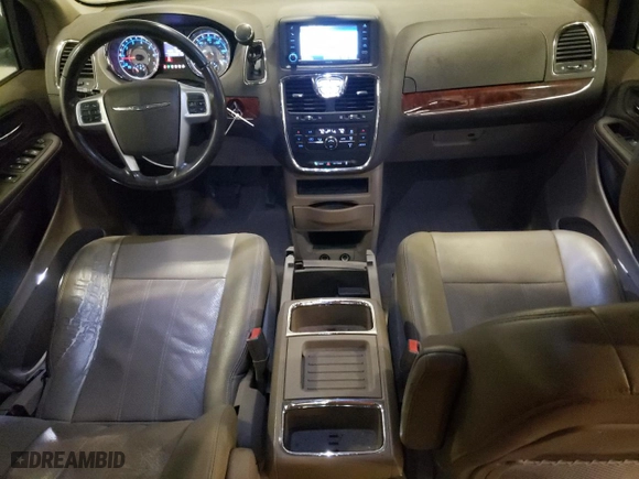 2012 Chrysler Town & Country Touring with VIN 2C4RC1BG7CR215383, listed as a Copart auction lot 48879465 with 222,121 mi miles and Salvage Title. Bid and sale history available at carsss.com. Image 8.