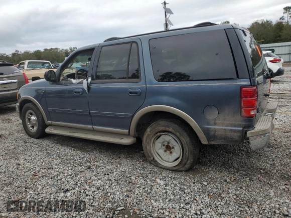 2002 Ford Expedition Eddie Bauer with VIN 1FMRU17W92LA23415, listed as a Copart auction lot 79519044 with 205,830 mi miles and Salvage title. Bid and sale history available at DreamBid. Image 2.