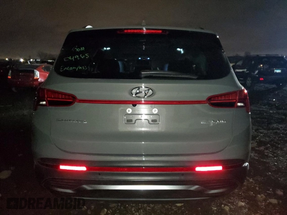 2023 Hyundai Santa Fe Limited with VIN 5NMS5DA19PH023568, listed as a Copart auction lot 84937004 with 45,693 mi miles and Salvage Title. Bid and sale history available at DreamBid. Image 6.