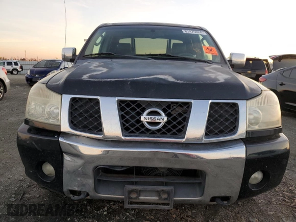 2005 Nissan Titan SE with VIN 1N6AA07AX5N533450, listed as a Copart auction lot 87475884 with Not Provided miles and Salvage Title. Bid and sale history available at DreamBid. Image 5.