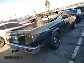 1982 Chevrolet El Camino with VIN 1GCCW80H0CR134362, listed as a Copart auction lot 74528264 with 0 mi miles and Salvage Title. Bid and sale history available at carsss.com. Image 3.