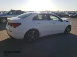 2021 Mercedes-Benz A 220 with VIN W1K3G4EB7MJ311280, listed as a Copart auction lot 42765535 with 26,877 mi miles and Salvage Title. Bid and sale history available at DreamBid. Image 3.