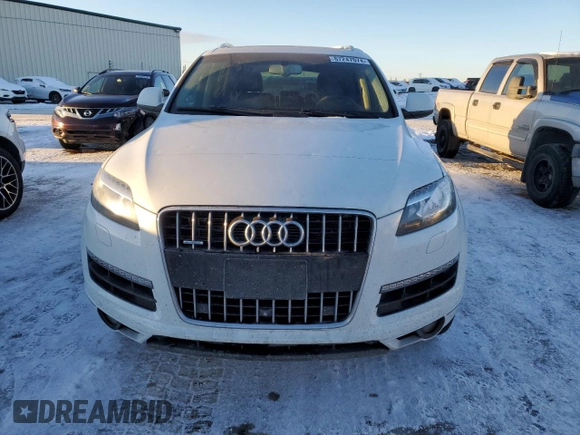 2013 Audi Q7 with VIN WA1VGCFE5DD008027, listed as a Copart auction lot 87247074 with Not provided miles and Clean title. Bid and sale history available at DreamBid. Image 5.