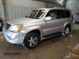 2006 Lexus GX 470 with VIN JTJBT20X560099980, listed as a Copart auction lot 53036605 with 377,462 mi miles and Clean Title. Bid and sale history available at carsss.com. Image 1.